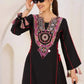Reyon Mirror Work Cord Set with Palazzo & Tassel Detailing