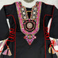 Reyon Mirror Work Cord Set with Palazzo & Tassel Detailing