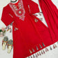 Reyon Mirror Work Cord Set with Palazzo & Tassel Detailing