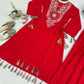 Reyon Mirror Work Cord Set with Palazzo & Tassel Detailing