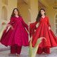Roman Silk Booti Anarkali