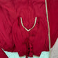 Roman Silk Chanderi Anarkali Suit Set