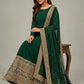 Roman Silk Embroidered Anarkali Set
