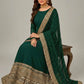 Roman Silk Embroidered Anarkali Set