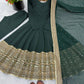 Roman Silk Embroidered Anarkali Set