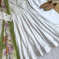 Roman Silk Embroidered Gown Set with Dupatta