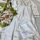 Roman Silk Embroidered Gown Set with Dupatta