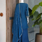 Roman Silk Embroidered Kurta Palazzo Set