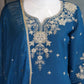 Roman Silk Embroidered Kurta Palazzo Set