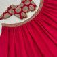 Roman Silk Embroidered Lehenga Set for Wedding and Festive Wear