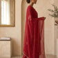 Roman Two Tone Embroidered Kurta Palazzo Set