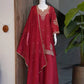 Roman Two Tone Sequin Kurta Palazzo Set