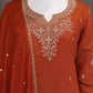 Roman Two Tone Sequin Kurta Palazzo Set