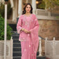 Rose Cutwork Floral Sharara