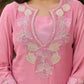 Rose Cutwork Floral Sharara