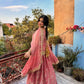 Rose Gold Sharara Set