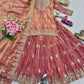 Rose Gold Sharara Set