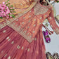 Rose Gold Sharara Set