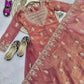 Rose Gold Sharara Set