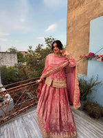 Rose Gold Sharara Set