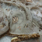 Rose Gold Silk Embroidered Saree with Designer Blouse