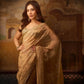 Rose Gold Silk Embroidered Saree with Designer Blouse