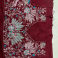 Rose Organza Silk Saree with Embroidery Border