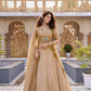 Rose Pink Pure Crunchy Silk Moti Sequins Embroidered Lehenga Choli for Wedding Wear