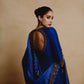 Royal Blue Celebrity inspired Gota Anarkali Gown set