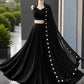Royal Blue Mirror Lehenga