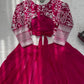 Royal Crimson Embroidered Lehenga Set for Wedding and Festive Wear