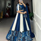 Royal Elegance Pure Rayon Mirror Work Lehenga Set