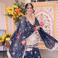Royal Embroidered Georgette Sharara Suit