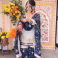 Royal Embroidered Georgette Sharara Suit