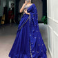 Royal Embroidered Kashmiri Silk Lehenga Set for Wedding and Festive Wear