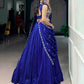 Royal Embroidered Kashmiri Silk Lehenga Set for Wedding and Festive Wear