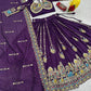 Royal Embroidered Lehenga Set for Wedding and Festive Wear