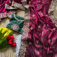 Royal Embroidered Saree for Wedding and Festive Wear