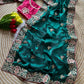 Royal Embroidered Saree for Wedding and Festive Wear