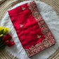 Royal Embroidered Saree for Wedding and Festive Wear