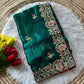 Royal Embroidered Saree for Wedding and Festive Wear