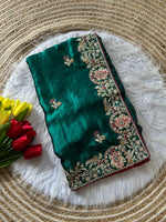 Royal Embroidered Saree for Wedding and Festive Wear