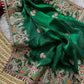 Royal Embroidered Satin Silk Saree Collection