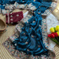 Royal Embroidered Satin Silk Saree Collection