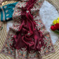 Royal Embroidered Satin Silk Saree Collection