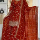 Royal Frendy Silk Palazzo Suit Set for Festive and Wedding Wear