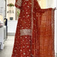 Royal Frendy Silk Palazzo Suit Set for Festive and Wedding Wear