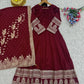 Royal Grace Anarkali Gown Set for Festive and Wedding Wear