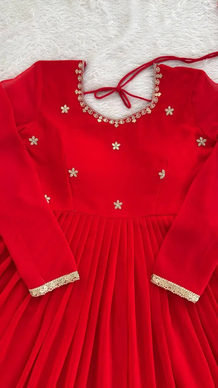 Royal Grace Georgette Anarkali Set