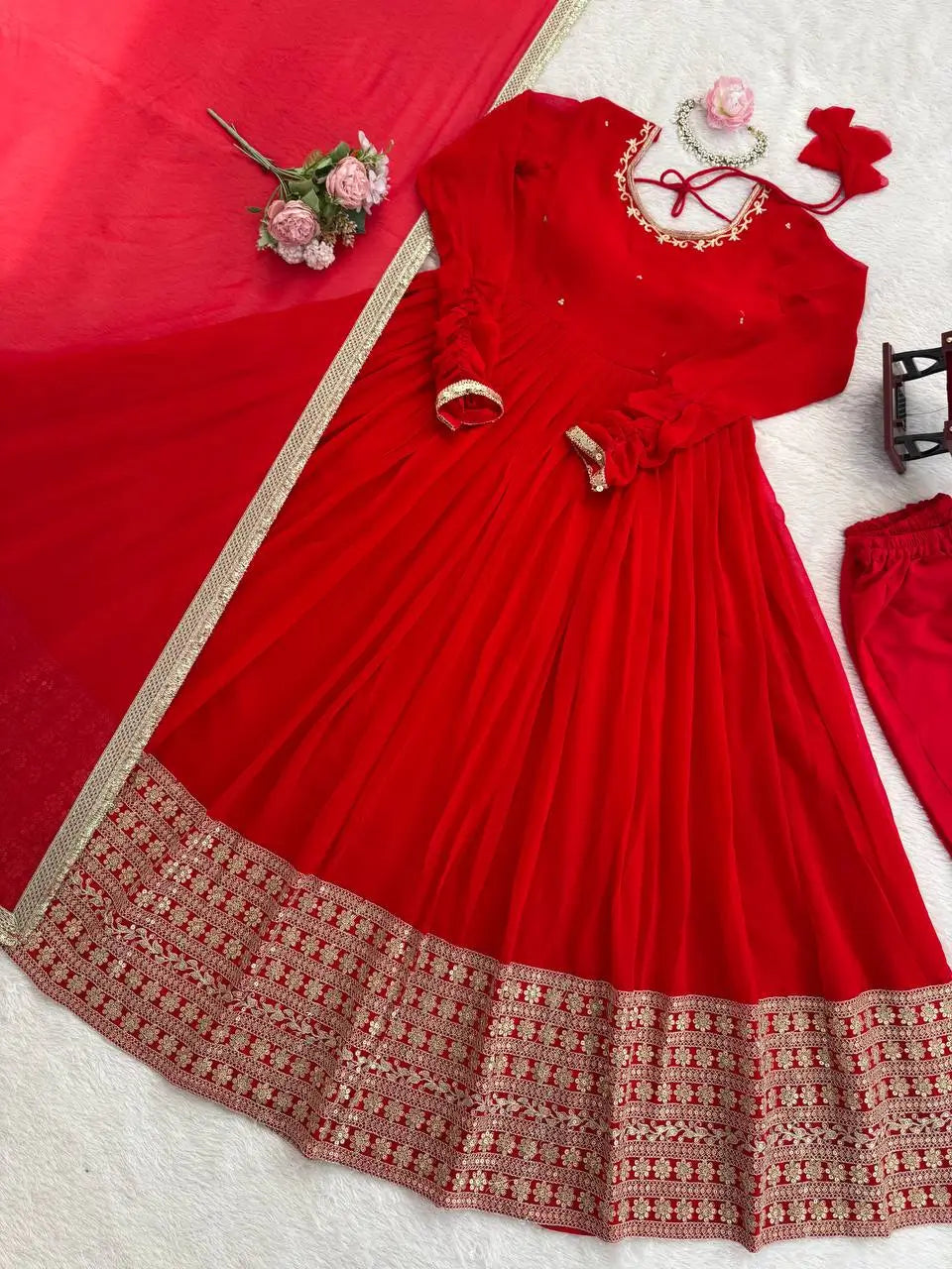Royal Grace Georgette Anarkali Set
